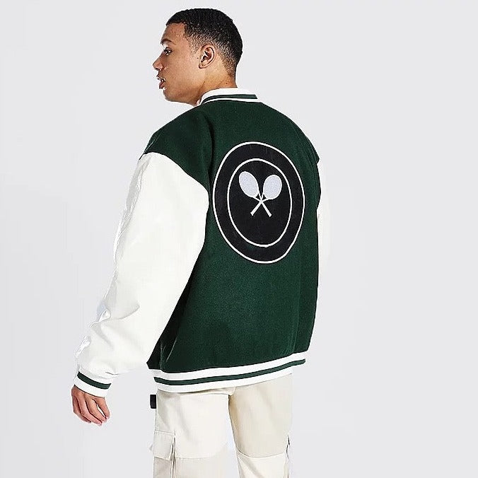 OFF-DUTY VARSITY JACKET