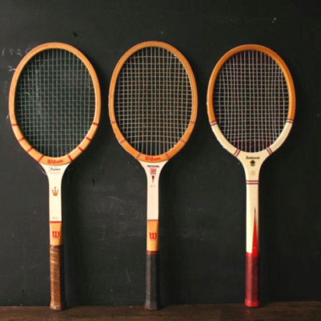 WOODEN TENNIS RACQUETS